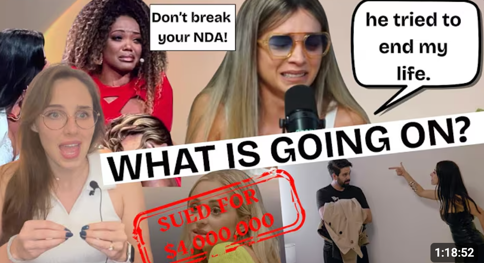 Siobhan Brier Aguilar video We Need to Talk About the Love is Blind Lawsuits
